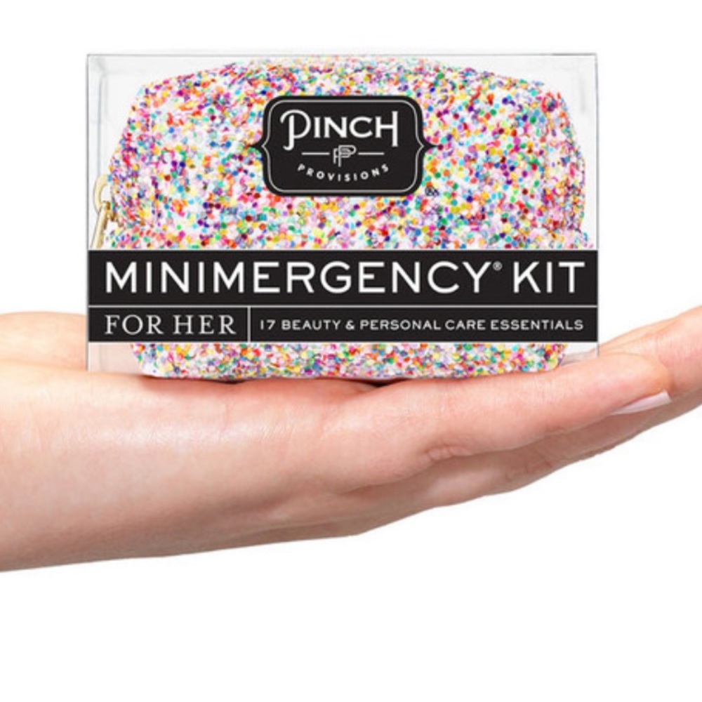 Pinch Funfetti Glitter Sparkle Pouch